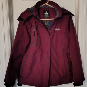 Women's Burgundy Jacket
